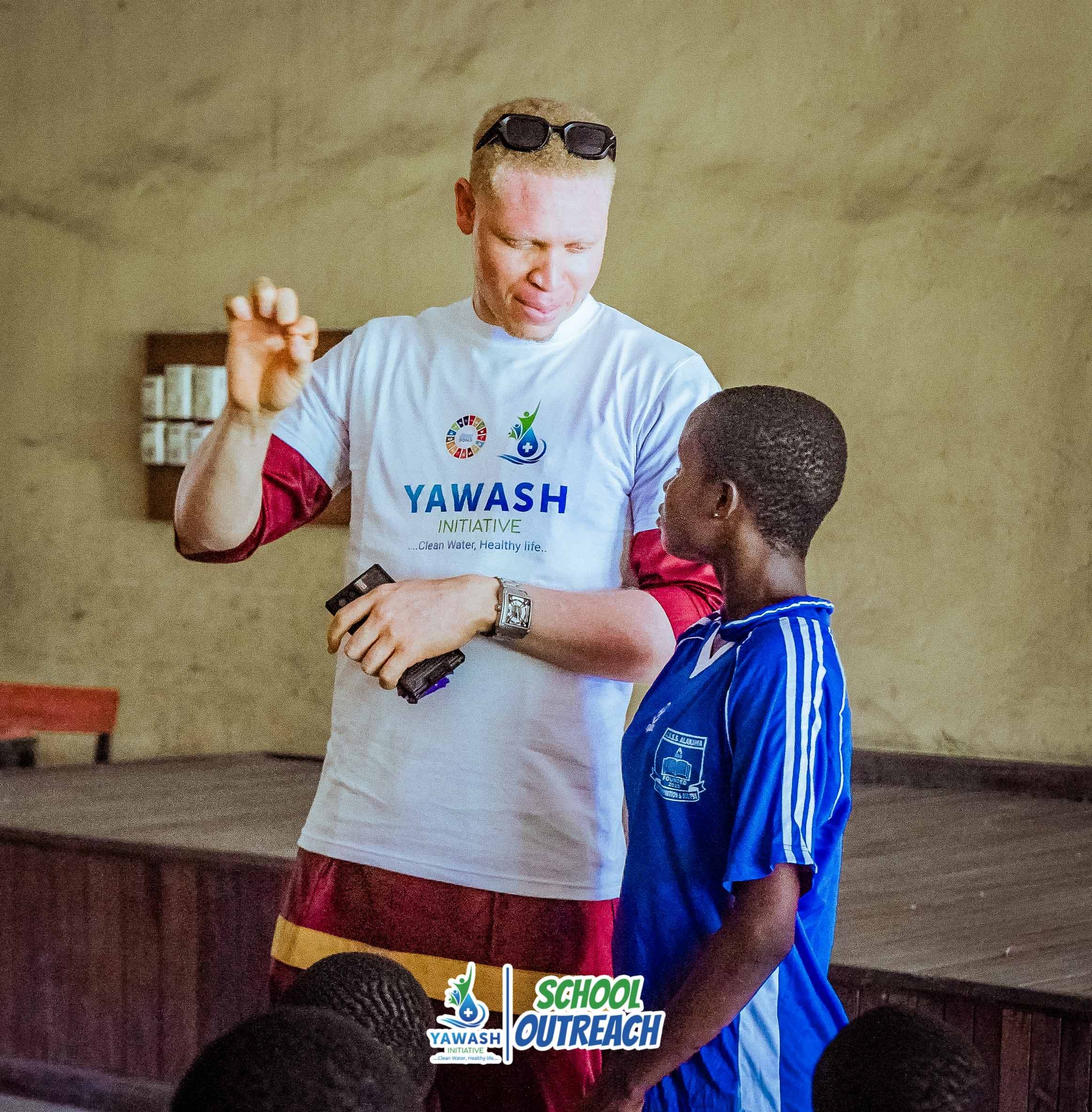 YAWASH clean water mission in action