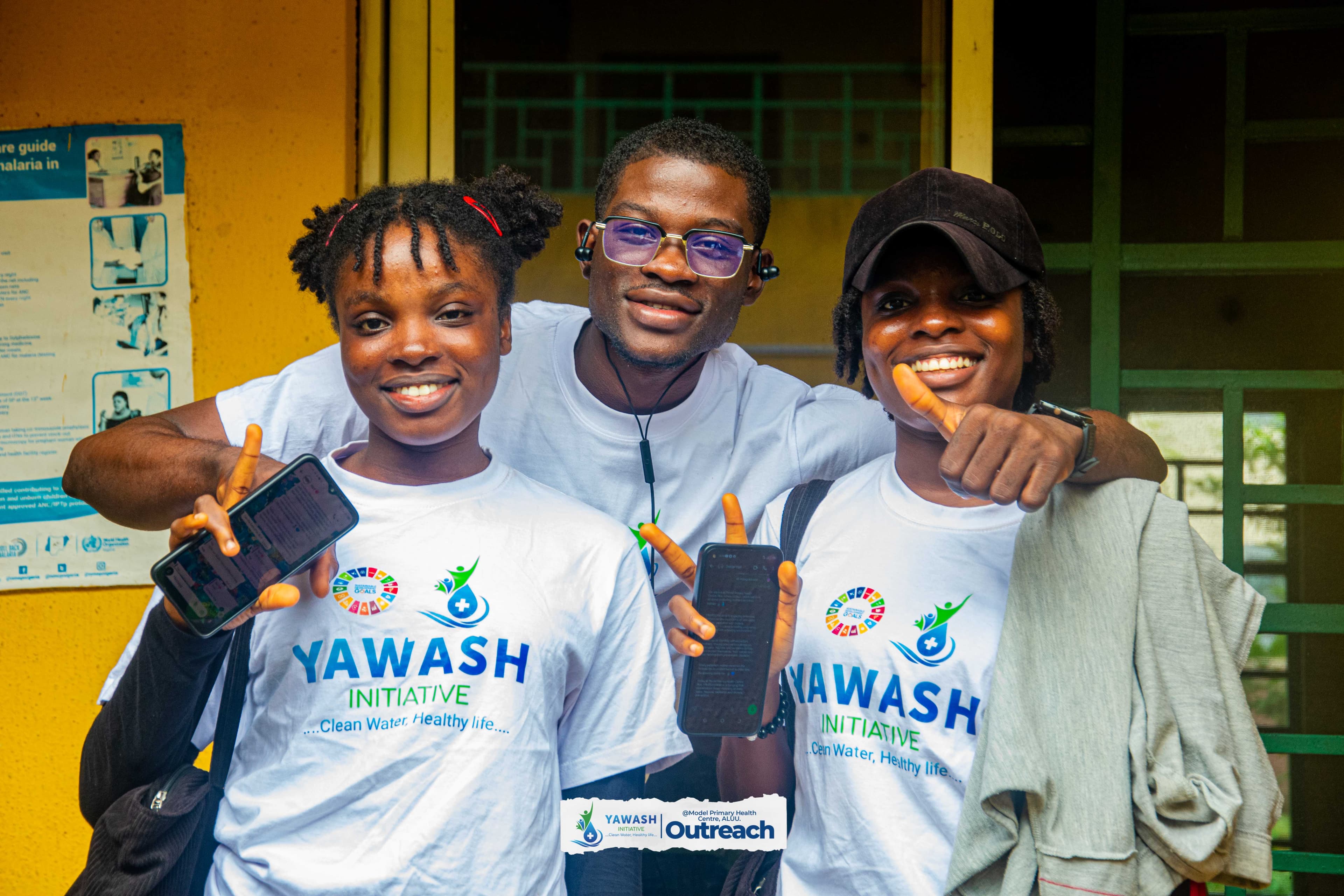 YAWASH volunteers mobilizing communities for clean water access